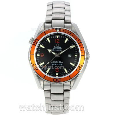 Omega Seamaster Professional Orange Bezel with Black Dial S/S