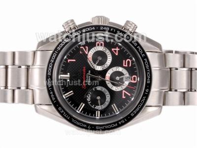 Omega Speedmaster Automatic with Black Dial-New Version