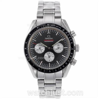 Omega Speedmaster Automatic with Black Dial S/S