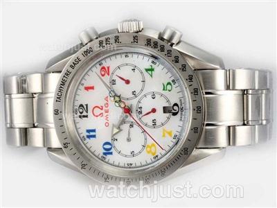 Omega Speedmaster Automatic with Mop Dial-Olympic Edition