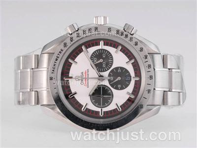 Omega Speedmaster M-Schmacher Working Chronograph -Same Chassis As 7750 Version-High Quality