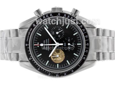 Omega Speedmaster Moon Watch 40th Anniversary Limited Edition Working Chronograph with Golden Medallion