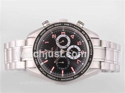 Omega Speedmaster Working Chronograph with Black Dial-New Versioin