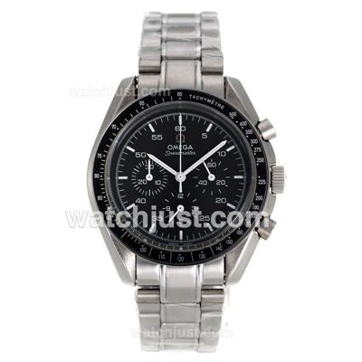 Omega Speedmaster Working Chronograph with Black Dial