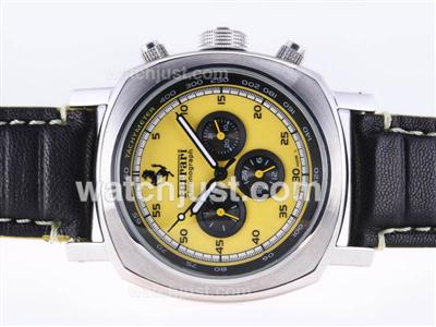 Panerai Ferrari Automatic with Yellow Dial