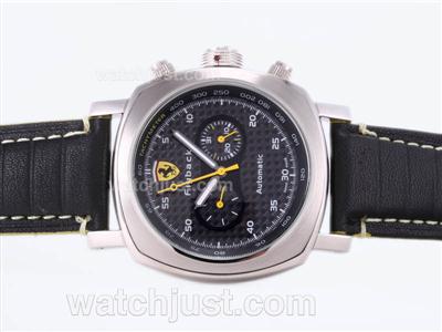 Panerai Ferrari FER0014 Scuderia FlyBack With Black Carbon Fibre Dial