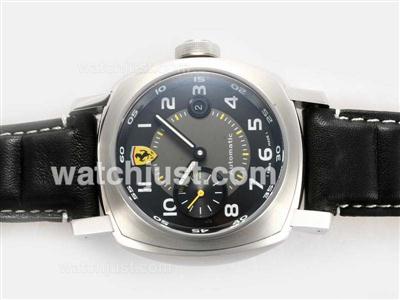 Panerai Ferrari Scuderia FER 00002 With Swiss Valjoux 7750 Movement