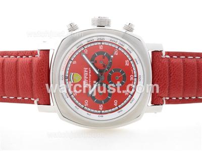 Panerai For Ferrari Automatic with Red Dial & Strap