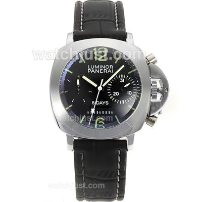 Panerai Luminor 8 Days Automatic with Black Dial-Lady Size