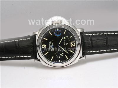 Panerai Luminor Lefty Working Power Reserve AR Coating with Black Dial