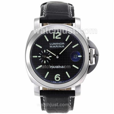 Panerai Luminor Marina Automatic Black Dial With AR Coating-New Version