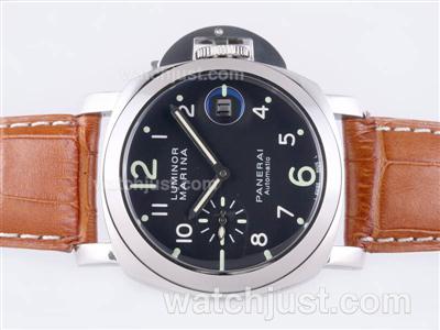 Panerai Luminor Marina Automatic With Plated 18K Gold Movement-New Version