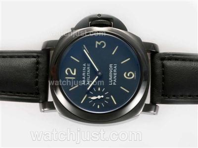 Panerai Luminor Marina Militare Unitas 6497 Movement PVD Case with AR Coating-New