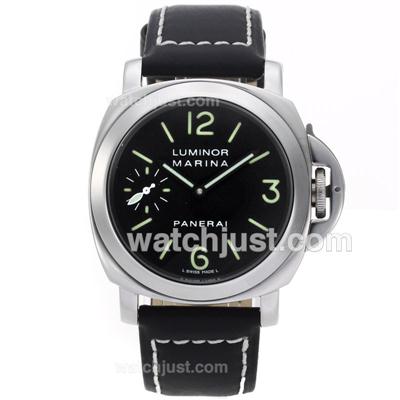 Panerai Luminor Marina Unitas 6497 Movement with Swan Neck