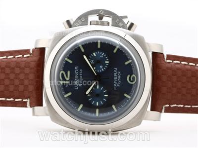 Panerai Luminor Regatta Flyback Working Chronograph with Blue Dial