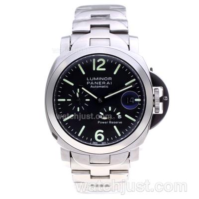 Panerai Luminor PAM 090 Working Power Reserve Automatic with Black Dial