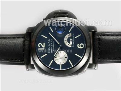 Panerai Luminor Power Reserve Automatic PVD Case with AR Coating-White Subdial
