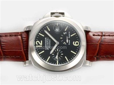 Panerai Luminor Working Power Reserve Automatic with Black Dial