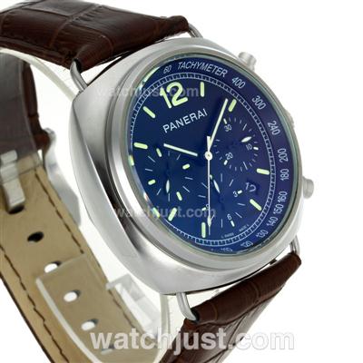 Panerai Radiomir Green Markers with Black Dial-Leather Strap