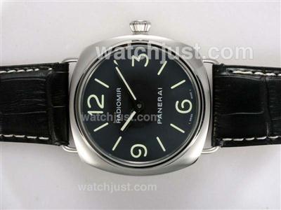 Panerai Radiomir Unitas 6497 Movement Manual Winding with Black Dial