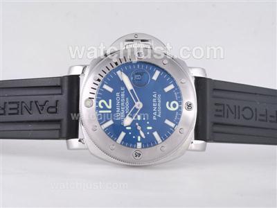 Panerai Luminor Submersible 1000M Automatic With Blue Dial-Same Chassis As 7750-High Quality