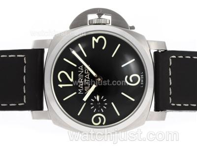 Panerai Marina Militare Unitas 6497 Movment Swan Neck with Black Dial