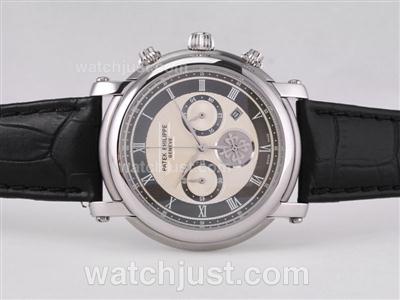 Patek Philippe Classic Working Chronograph with Black Dial