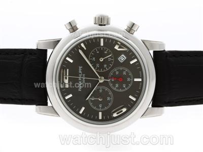 Patek Philippe Classic Working Chronograph with Gray Dial