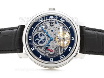 Patek Philippe Skeleton Tourbillon SM Phase Automatic- Dark Blue Inner Bezel