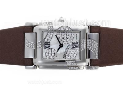 Patek Philippe Twenty-4 Hours Limited Edition Swiss ETA Movement with MOP Dial-Lady Size