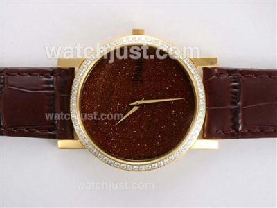 Piaget Altiplano Swiss ETA Movement Gold Case with Diamond Bezel