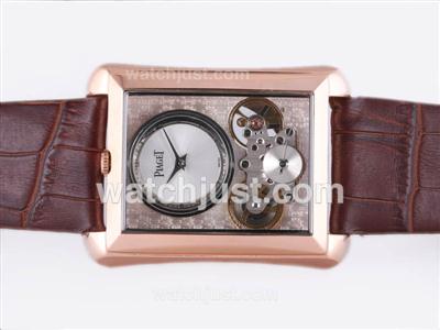 Piaget Emperador Tourbillon Automatic Rose Gold Case-New Version