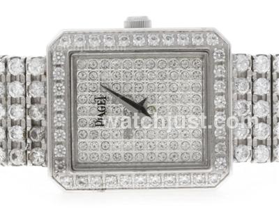 Piaget Limelight Swiss ETA Movement with Full Diamonds-Lady Size