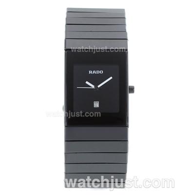 Rado DiaStar Full Black Authentic Ceramic with Black Dial