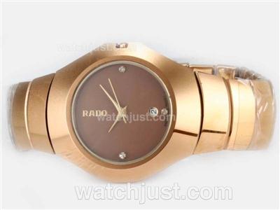 Rado Sintra Super Superjubile Full Rose Gold with Brown Dial