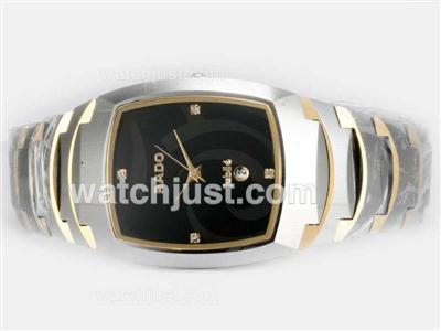 Rado Sintra Super Superjubile Two Tone with Black Dial