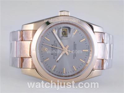 Rolex Datejust Automatic Full Gold with Gray Dial