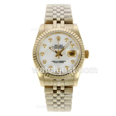 Rolex Datejust Automatic Full Gold with Mop Dial