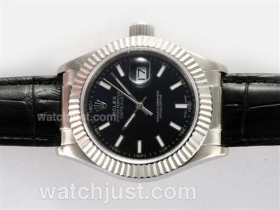 Rolex Datejust Automatic with Black Dial-New Version-40MM