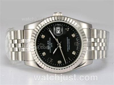 Rolex Datejust Automatic with Black Dial