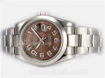 Rolex Datejust Automatic with Brown Dial-2008 New Version