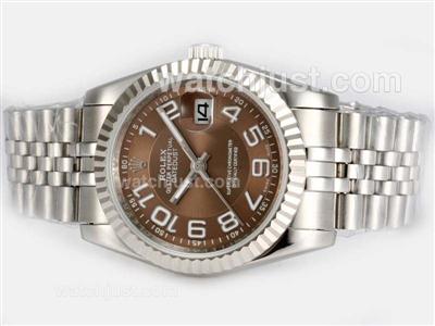 Rolex Datejust Automatic with Brown Dial-New Version