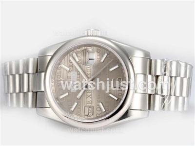 Rolex Datejust Automatic with Gray Dial-New Version