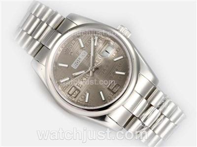 Rolex Datejust Automatic with Gray Dial-New Version