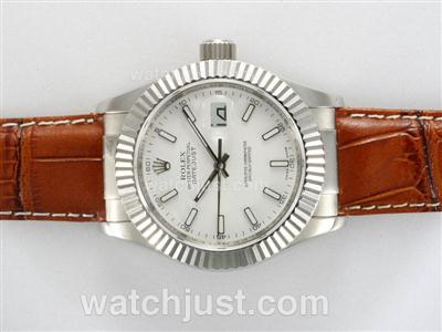 Rolex Datejust Automatic with White Dial-New Version