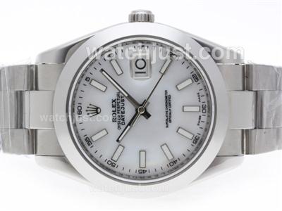 Rolex Datejust II Automatic Stick Marking with MOP Dial-41mm Same Structure As Swiss ETA Version-High Quality