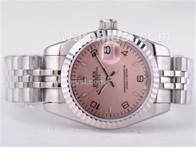 Rolex Datejust Swiss ETA 2671 Movement with Champagne Dial-Stick/Number Marking Lady Size