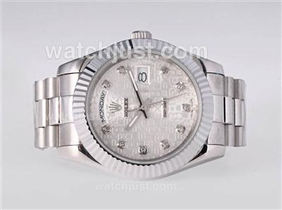 Rolex Day-Date II Automatic Diamond Marking with Computer Dial-41mm New Version