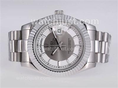 Rolex Day-Date II Automatic with Gray Dial-41mm New Version