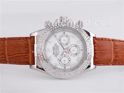 Rolex Daytona Automatic Diamond Bezel with MOP Dail-Roman Marking